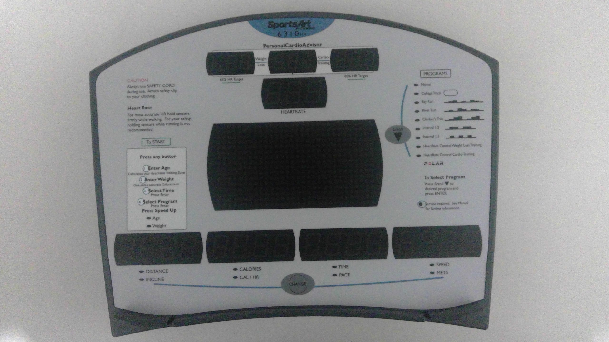 Sportsart 2025 6310 treadmill